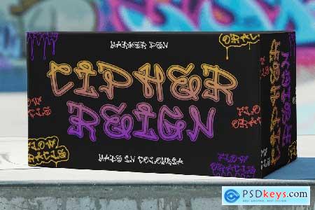 Flow Oracle - Graffiti Style Font