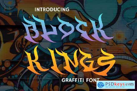 Block Kings - Graffiti Style Font