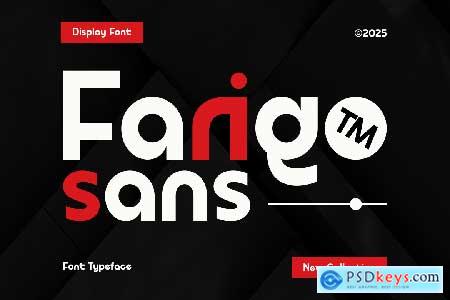 Farigo - Modern Sans Serif Typeface