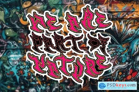 Block Kings - Graffiti Style Font