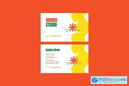 Vamos Studio Business Card