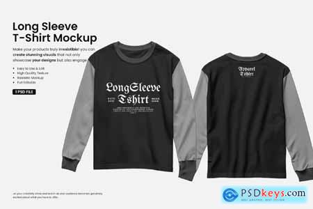 Long Sleeve Tshirt Mockups