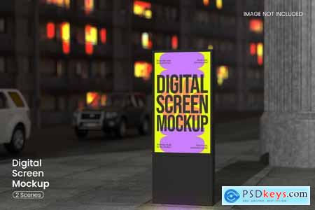 Digital Screen Mockup