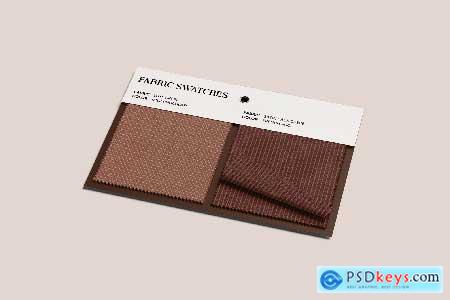 Fabric Swatches Mockup