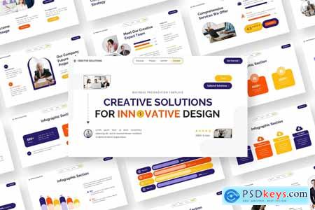 Creative Solutions - Business Powerpoint Templates