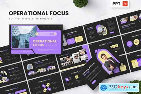 Operational Focus - Business Powerpoint Templates