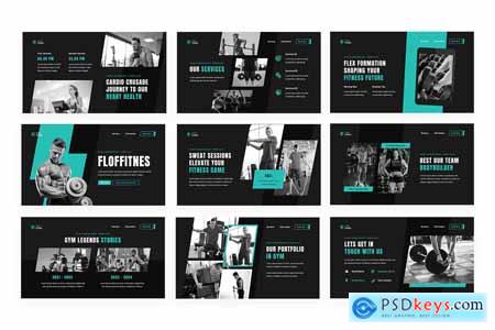 Fitness Centre Powerpoint Presentation