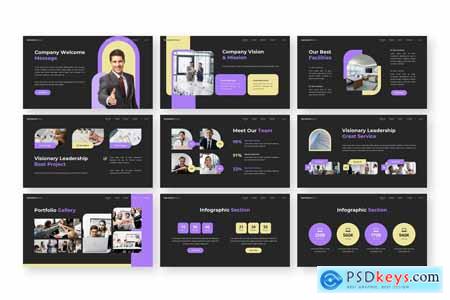 Operational Focus - Business Powerpoint Templates