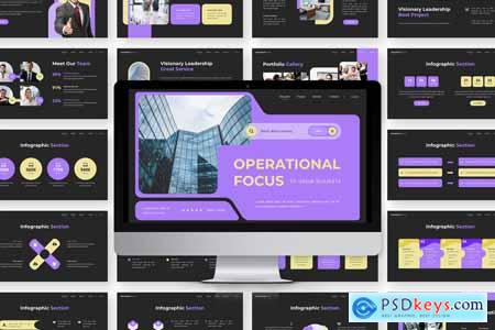 Operational Focus - Business Powerpoint Templates