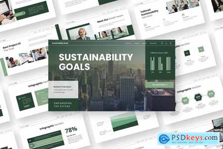 Sustainability Goals - Business Powerpoint Templat