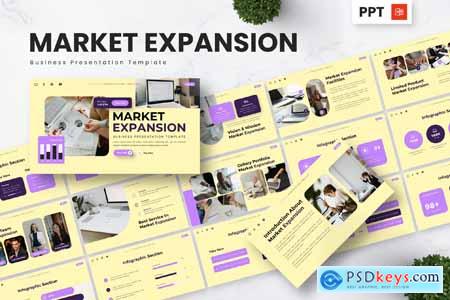 Market Expansion - Business Powerpoint Templates