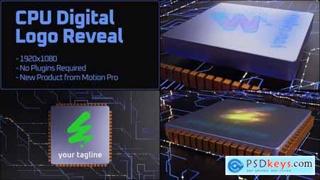 CPU Digital Logo Reveal 56476741