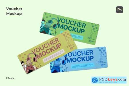 Vouchers Mockup