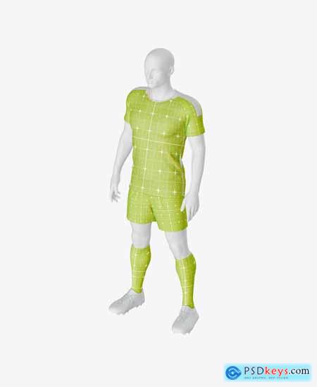 Set Soccer Kit Mockup