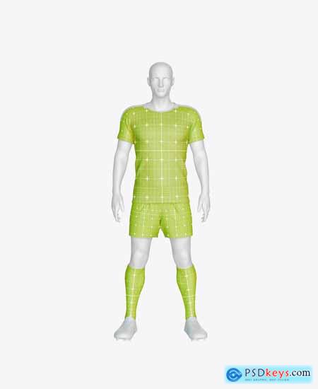 Set Soccer Kit Mockup