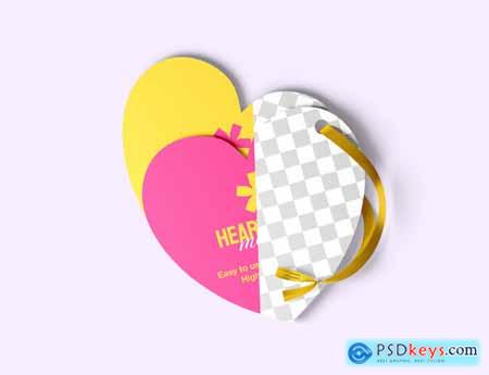 Heart Card Mockup