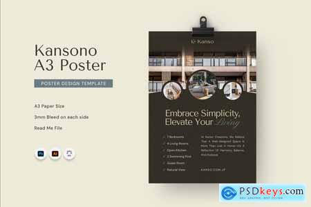 Kansono - Poster Template