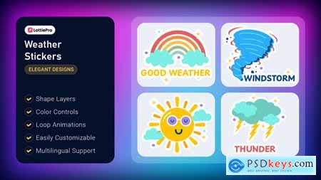 Weather Stickers 56568586