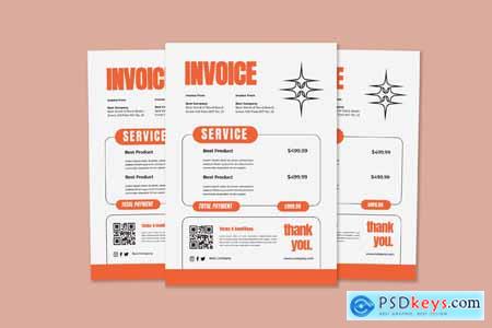 Urban Orange Service Invoice