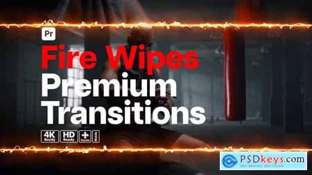 Premium Transitions Fire Wipes for Premiere Pro 56600071