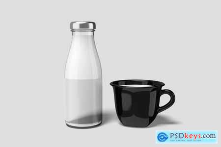 Milk Bottle Mockups