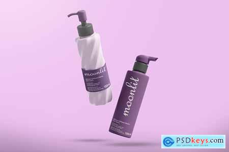 Body Lotion Package Mockup