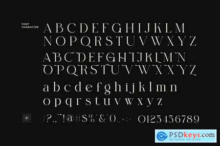 Bagink Elegant Serif Font