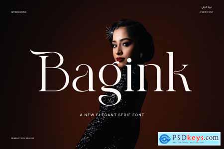 Bagink Elegant Serif Font