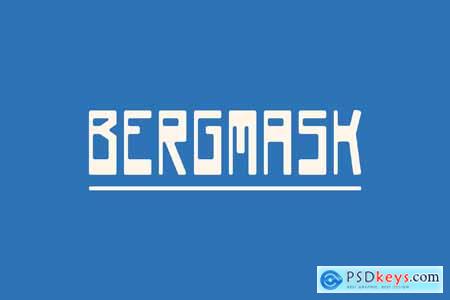 Bergmask -Modern Condensed Sans