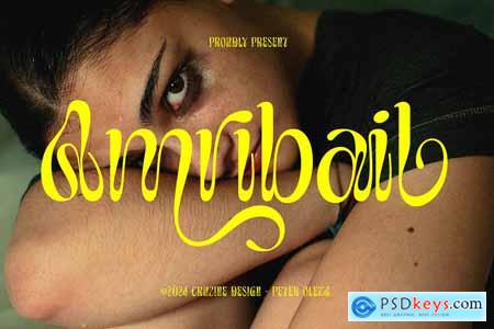 Amribail Groovy Retro Font