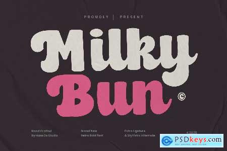 Milky Bun Font