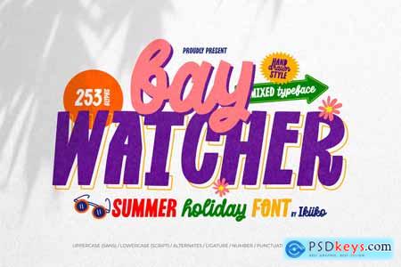 Bay Watcher - Summer Holiday Font