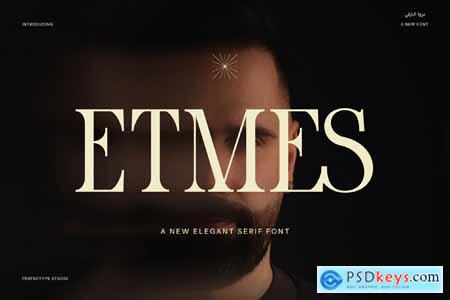 Etmes Modern Serif Font