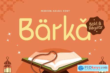 Barka - Modern Arabic Font