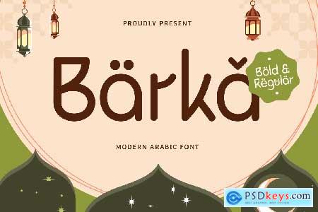 Barka - Modern Arabic Font