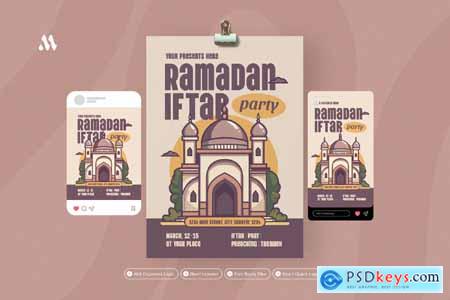 Ramadan Iftar - Flyer Set