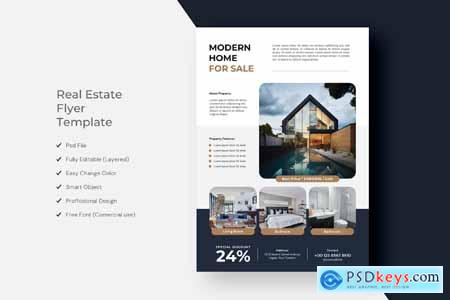 Real Estate Flyer Template Design