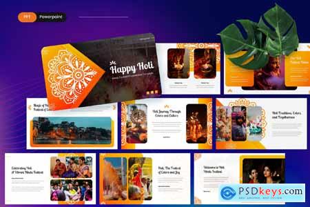 Holi - Hindu Festival PowerPoint