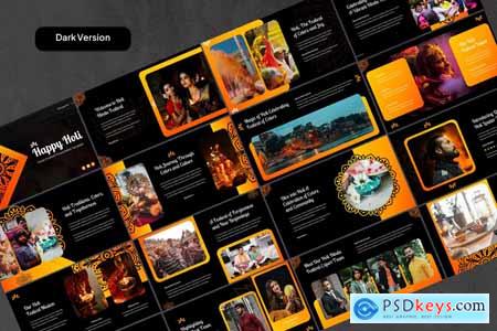 Holi - Hindu Festival PowerPoint