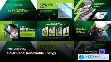 Intro Opening - Solar Panel Renewable Energy Slideshow After Effects Project Files 56618903