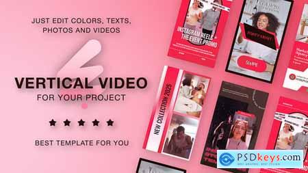 Instagram Vertical Reel Pink Red 56627059