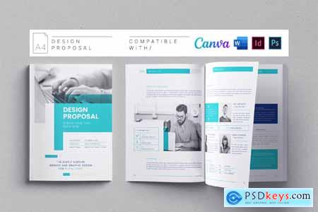 Proposal Template Canva Docx ID PSD