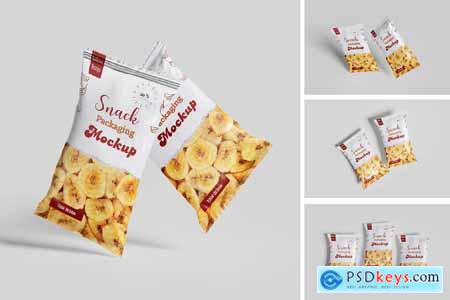 Snack Packaging Mockup