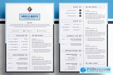 Simple And CV Design Resume