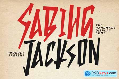 Sabihg Jackson Display Font