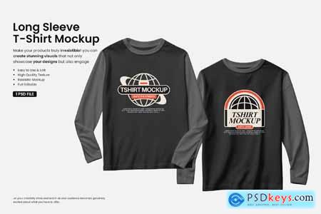 Long Sleeve Tshirt Mockup