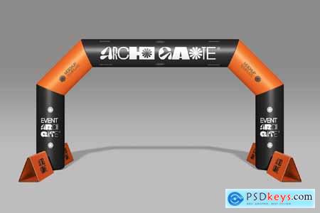 Event Arch Gate Mockup