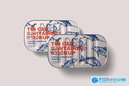 Tin Can Mockup Set