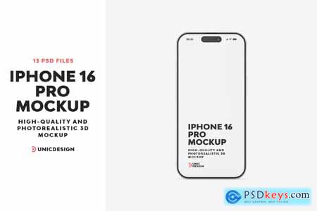 iPhone 16 Pro Mockup