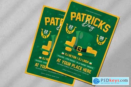 St Patrick's Day Flyer S6M6QZB